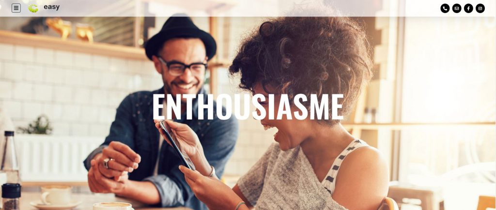 Nouveau site de l'agence Ceasy